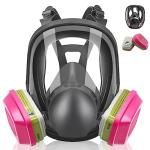 Full Face Respirator Mask with Filter for Safety