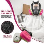 Full Face Respirator Mask with Filter for Safety
