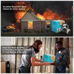 Zekkip Full Face Gas Mask with Advanced Filters