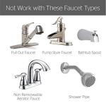 Faucet Mounted Eyewash Station with Eye Flush