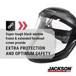 Jackson Safety MAXVIEW Face Shield with Headgear