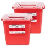 2-Pack Alcedo 2 Gallon Sharps Containers