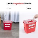 2-Pack Alcedo 2 Gallon Sharps Containers