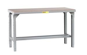 Little Giant Adjustable Steel Workbench, 4000 lb Capacity