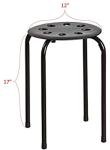 Norwood Stacking Stools for Kids & Adults - 5 Pack