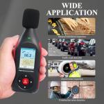 Digital Decibel Meter with Data Logging & Alarm