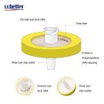 100 Pack PES Syringe Filters 0.45μm 13mm Diameter