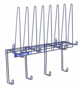 Horizon PVC Steel PPE Storage Rack, Green