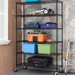 Heavy Duty NSF Wire Shelving Unit with Casters