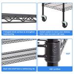 Heavy Duty NSF Wire Shelving Unit with Casters