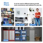 Heavy Duty NSF Wire Shelving Unit with Casters