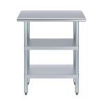 AmGood Stainless Steel Utility Work Table with Shelves