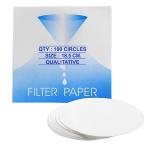 EISCO Premium Qualitative Filter Paper, 100 Sheets