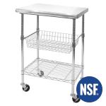 Seville Classics Stainless Steel Utility Work Table