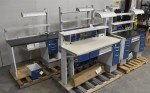 Set of 5 Kavo Dental Lab Benches