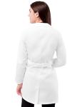 Women's 33" Belted Universal Lab Coat - White