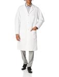Red Kap White Lab Coat with Exterior Pocket, Medium