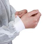 Greenour Disposable Lab Coats with Pockets - 10 Pack