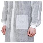 Greenour Disposable Lab Coats with Pockets - 10 Pack