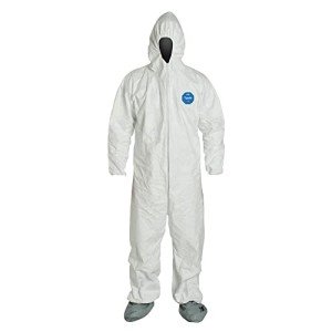 DuPont Tyvek Hooded Coveralls, 2XL, 25-Pack