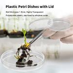 20 Pack Sterile 90mm Plastic Petri Dishes