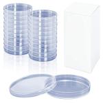 20 Pack Sterile 90mm Plastic Petri Dishes
