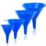 Liqvee Blue Funnel Set - 4 Durable Sizes