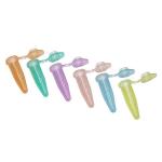 Wide Cap Microcentrifuge Tubes, 500 Count, Assorted Colors