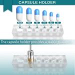 11-Piece Capsule Filling Tool Kit for Gel Capsules