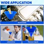 Liqvee Blue Funnel Set - 4 Durable Sizes