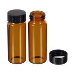 30mL Brown Glass Reagent Media Bottles - 10 Pack