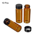 30mL Brown Glass Reagent Media Bottles - 10 Pack