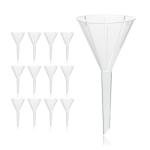 12pcs Plastic Analytical Funnel Set for Labs