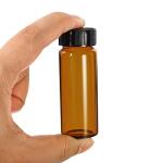 30mL Brown Glass Reagent Media Bottles - 10 Pack