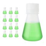 Plastic Erlenmeyer Flask Set, 25ml, 12pcs