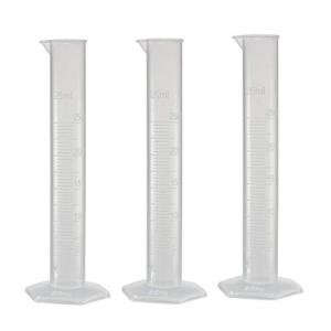 25ml Plastic Graduated Cylinder Set for Labs
