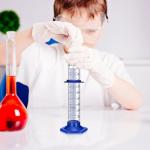 500ML Glass Graduated Cylinder with Plastic Base