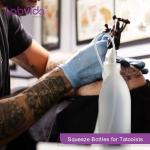 4 Pack Plastic Squeeze Bottles for Lab Use