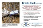 Wide Mouth Lamb & Kid Feeding Bottle Rack