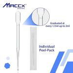 100pcs Sterile Transfer Pipettes - 5ml & 2ml