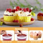 50 Pack Disposable Plastic Pipettes for Cupcakes