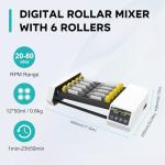 Digital Tube Roller Mixer with Adjustable Speed