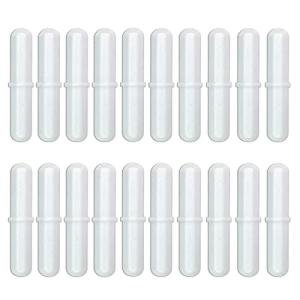 30mm White PTFE Magnetic Stirrer Bars - 20 Pack