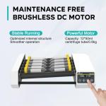 Digital Tube Roller Mixer with Adjustable Speed