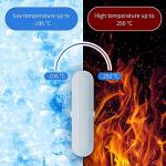 30mm White PTFE Magnetic Stirrer Bars - 20 Pack