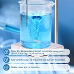 30mm White PTFE Magnetic Stirrer Bars - 20 Pack