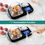 BOMATA Dual Platform Digital Kitchen Scale, 15kg/0.01g