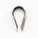 304 Stainless Steel Wire Rope Thimbles - 50 Pieces