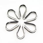 304 Stainless Steel Wire Rope Thimbles - 50 Pieces