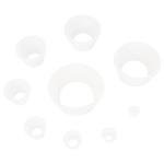 Durable Silicone Filter Adapter Cones Set of 9